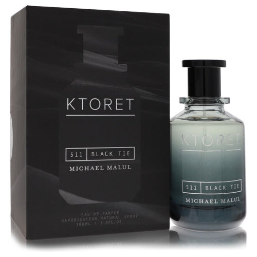 Ktoret 511 Black Tie by Michael MalulEau De Parfum Spray 3.4 oz 3.4 oz / 100 ml / Alcohol, Amber, Woody, Aldehyde, Oils Men