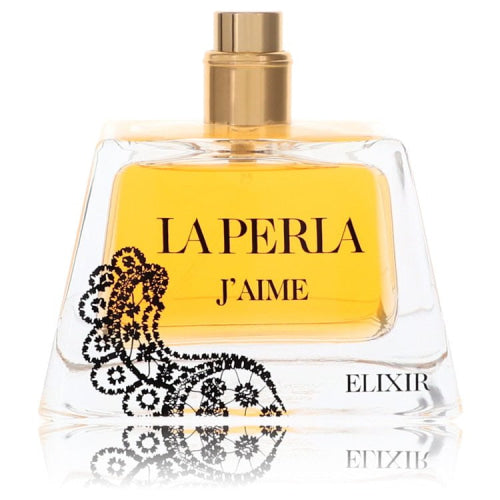 La Perla J’aime Elixir by La PerlaEau De Parfum Spray (Tester) 3.3 oz 3.3 oz / 100 ml / Alcohol, Amber, Woody, Aldehyde, Oils Women