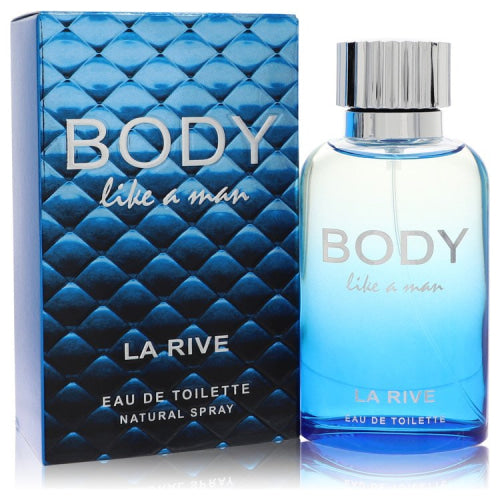La Rive Body Like A Man by La RiveEau De Toilette Spray 3 oz 3 oz / 90 ml / Alcohol, Amber, Woody, Aldehyde, Oils Men