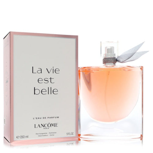 La Vie Est Belle by LancomeEau De Parfum Refillable Spray 5 oz 5 oz / 150 ml / Alcohol, Amber, Woody, Aldehyde, Oils Women
