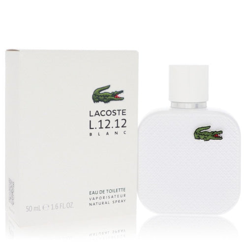 Lacoste Eau De Lacoste L.12.12 Blanc by LacosteEau De Toilette Spray 1.6 oz 1.6 oz / 50 ml / Alcohol, Amber, Woody, Aldehyde, Oils Men