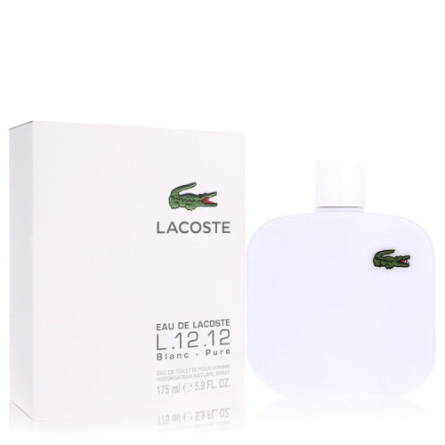 Lacoste Eau De Lacoste L.12.12 Blanc by LacosteEau De Toilette Spray 5.9 oz 5.9 oz / 174 ml / Alcohol, Amber, Woody, Aldehyde, Oils Men