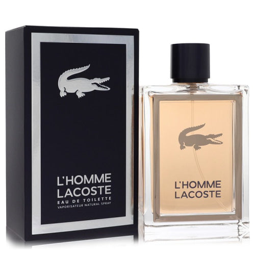 Lacoste L’homme by LacosteEau De Toilette Spray 5 oz 5 oz / 150 ml / Alcohol, Amber, Woody, Aldehyde, Oils Men