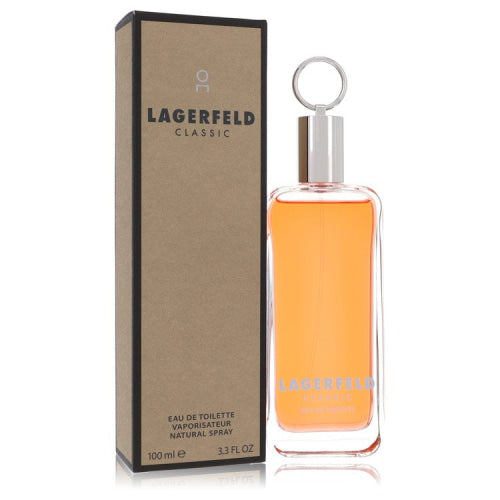 Lagerfeld by Karl LagerfeldEau De Toilette Spray 3.3 oz 3.3 oz / 100 ml / Alcohol, Amber, Woody, Aldehyde, Oils Men