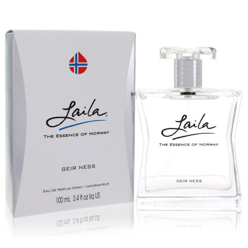 Laila by Geir NessEau De Parfum Spray 3.4 oz 3.4 oz / 100 ml / Alcohol, Amber, Woody, Aldehyde, Oils Women