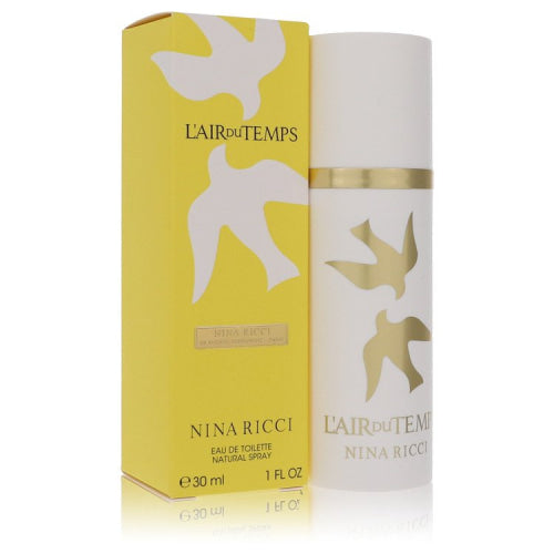 L’Air Du Temps by Nina RicciEau De Toilette Spray 1 oz 1 oz / 30 ml / Alcohol, Amber, Woody, Aldehyde, Oils Women