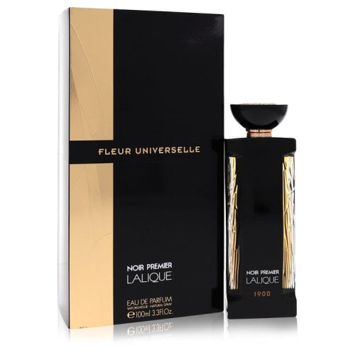 Lalique Fleur Universelle Noir Premier by LaliqueEau De Parfum Spray (Unisex) 3.3 oz 3.3 oz / 100 ml / Alcohol, Amber, Woody, Aldehyde,