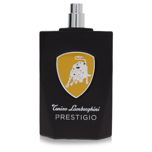 Lamborghini Prestigio by Tonino LamborghiniEau De Toilette Spray (Tester) 4.2 oz 4.2 oz / 125 ml / Alcohol, Amber, Woody, Aldehyde, Oils Men
