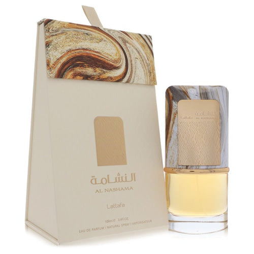 Lattafa Al Nashama by LattafaEau De Parfum Spray (Unisex) 3.4 oz 3.4 oz / 100 ml / Alcohol, Amber, Woody, Aldehyde, Oils Unisex