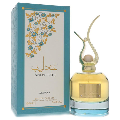 Lattafa Andaleeb by LattafaEau De Parfum Spray 3.4 oz 3.4 oz / 100 ml / Alcohol, Amber, Woody, Aldehyde, Oils Men