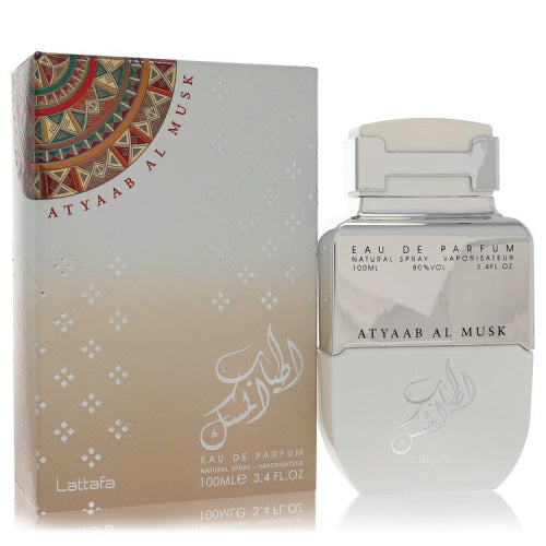 Lattafa Atyaab Al Musk by LattafaEau De Parfum Spray (Unisex) 3.4 oz 3.4 oz / 100 ml / Alcohol, Amber, Woody, Aldehyde, Oils Unisex