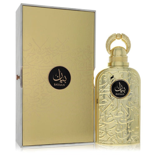 Lattafa Bayaan by LattafaEau De Parfum Spray 3.4 oz 3.4 oz / 100 ml / Alcohol, Amber, Woody, Aldehyde, Oils Women