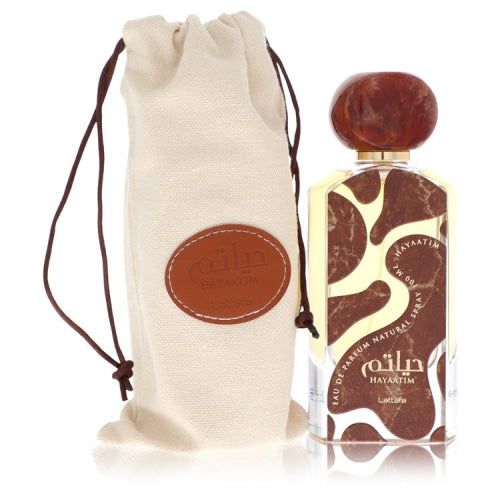 Lattafa Hayaatim by LattafaEau De Parfum Spray (Unisex) 3.4 oz 3.4 oz / 100 ml / Alcohol, Amber, Woody, Aldehyde, Oils Unisex