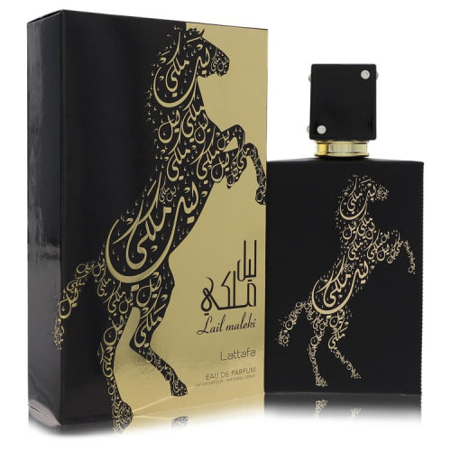 Lattafa Lail Maleki by LattafaEau De Parfum Spray (Unisex) 3.4 oz 3.4 oz / 100 ml / Alcohol, Amber, Woody, Aldehyde, Oils Unisex