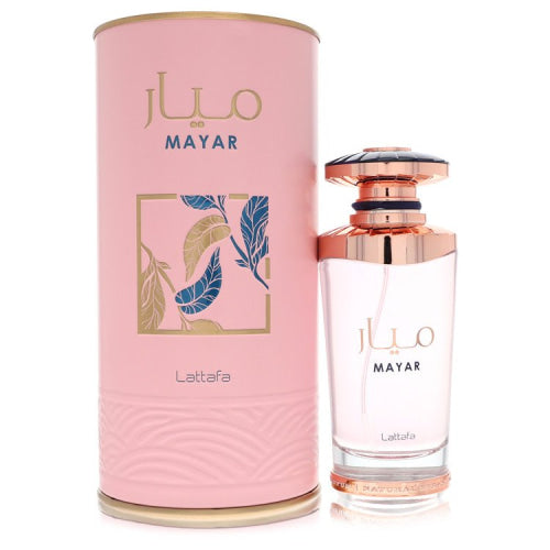 Lattafa Mayar by LattafaEau De Parfum Spray 3.4 oz 3.4 oz / 100 ml / Alcohol, Amber, Woody, Aldehyde, Oils Women