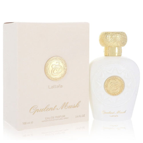 Lattafa Opulent Musk by LattafaEau De Parfum Spray (Unisex) 3.4 oz 3.4 oz / 100 ml / Alcohol, Amber, Woody, Aldehyde, Oils Unisex