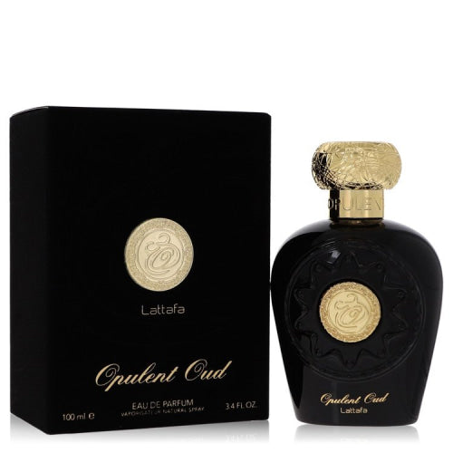 Lattafa Opulent Oud by LattafaEau De Parfum Spray (Unisex) 3.4 oz 3.4 oz / 100 ml / Alcohol, Amber, Woody, Aldehyde, Oils Unisex
