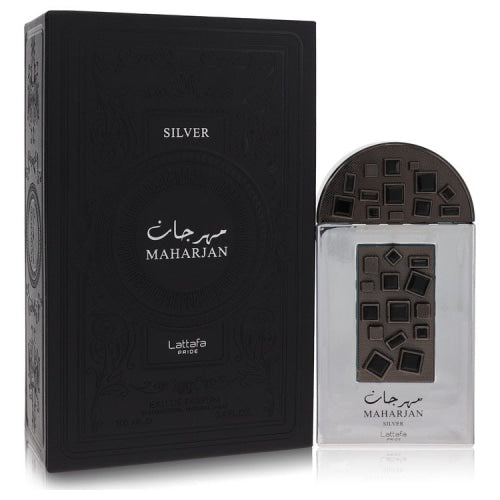Lattafa Pride Maharjan Silver by LattafaEau De Parfum Spray (Unisex) 3.4 oz 3.4 oz / 100 ml / Alcohol, Amber, Woody, Aldehyde, Oils Unisex