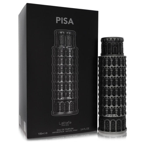 Lattafa Pride Pisa by LattafaEau De Parfum Spray 3.4 oz 3.4 oz / 100 ml / Alcohol, Amber, Woody, Aldehyde, Oils Men
