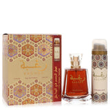 Lattafa Raghba Eau De Parfum Spray Plus Deodorant Set for Men