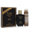 Lattafa Raghba Man by LattafaEau De Parfum Spray plus 1.7 oz Deodorant Spray 3.4 oz 3.4 oz / 100 ml / Alcohol, Amber, Woody, Aldehyde, Oils