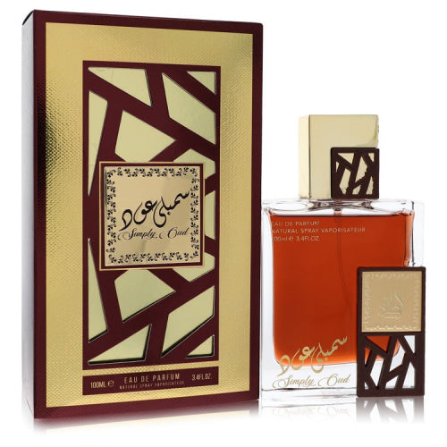 Lattafa Simply Oud by LattafaEau De Parfum Spray (Unisex) 3.4 oz 3.4 oz / 100 ml / Alcohol, Amber, Woody, Aldehyde, Oils Unisex