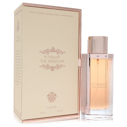 Lattafa The Kingdom by LattafaEau De Parfum Spray 3.4 oz 3.4 oz / 100 ml / Alcohol, Amber, Woody, Aldehyde, Oils Women