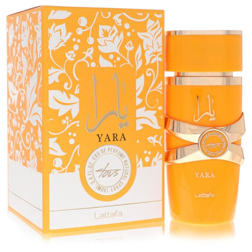 Lattafa Yara Tous by LattafaEau De Parfum Spray 3.4 oz 3.4 oz / 100 ml / Alcohol, Amber, Woody, Aldehyde, Oils Women