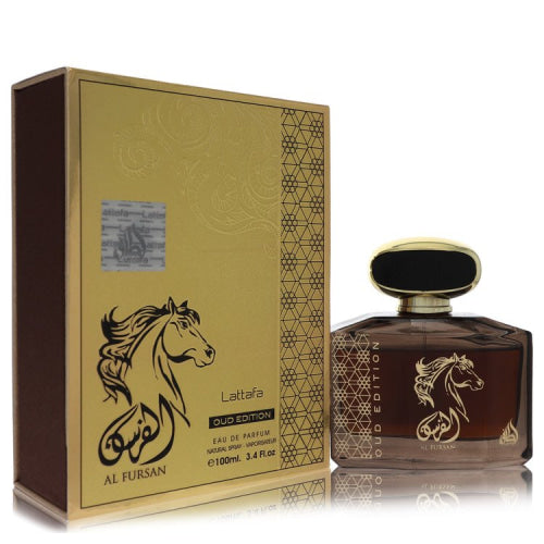 Lattfa Al Fursan Oud Edition by LattafaEau De Parfum Spray (Unisex) 3.4 oz 3.4 oz / 100 ml / Alcohol, Amber, Woody, Aldehyde, Oils Unisex