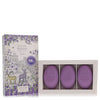 Lavender by Woods of WindsorFine English Soap 3 x 2.1 oz 3 x 2.1 oz / 3 x 62 ml / Alcohol, Amber, Woody, Aldehyde, Oils Women