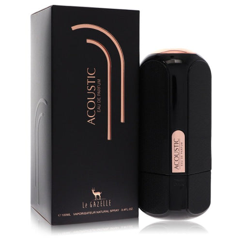 Le Gazelle Acoustic by Le GazelleEau De Parfum Spray (Unisex) 3.4 oz 3.4 oz / 100 ml / Alcohol, Amber, Woody, Aldehyde, Oils Unisex