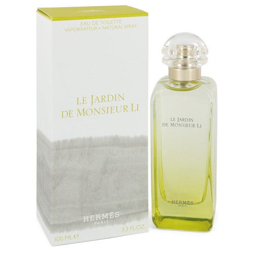 Le Jardin De Monsieur Li by HermesEau De Toilette Spray (Unisex) 3.3 oz 3.3 oz / 100 ml / Alcohol, Amber, Woody, Aldehyde, Oils Men