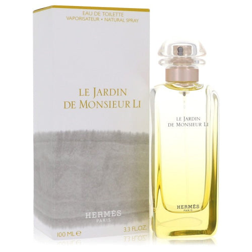 Le Jardin De Monsieur Li by HermesEau De Toilette Spray (unisex) 3.3 oz 3.3 oz / 100 ml / Alcohol, Amber, Woody, Aldehyde, Oils Unisex