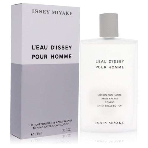 L’EAU D’ISSEY (issey Miyake) by Issey MiyakeAfter Shave Toning Lotion 3.3 oz 3.3 oz / 100 ml / Alcohol, Amber, Woody, Aldehyde, Oils Men