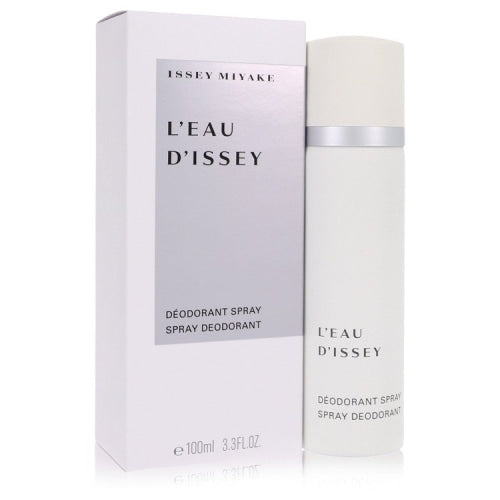 L’EAU D’ISSEY (issey Miyake) by Issey MiyakeDeodorant Spray 3.3 oz 3.3 oz / 100 ml / Alcohol, Amber, Woody, Aldehyde, Oils Women