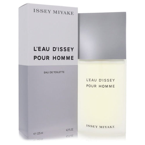 L’EAU D’ISSEY (issey Miyake) by Issey MiyakeEau De Toilette Spray 4.2 oz 4.2 oz / 125 ml / Alcohol, Amber, Woody, Aldehyde, Oils Men