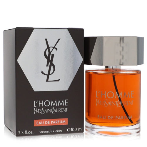 L’homme by Yves Saint LaurentEau De Parfum Spray 3.3 oz 3.3 oz / 100 ml / Alcohol, Amber, Woody, Aldehyde, Oils Men