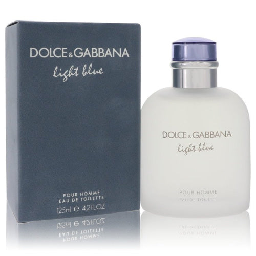 Light Blue by Dolce & GabbanaEau De Toilette Spray 4.2 oz 4.2 oz / 125 ml / Alcohol, Amber, Woody, Aldehyde, Oils Men