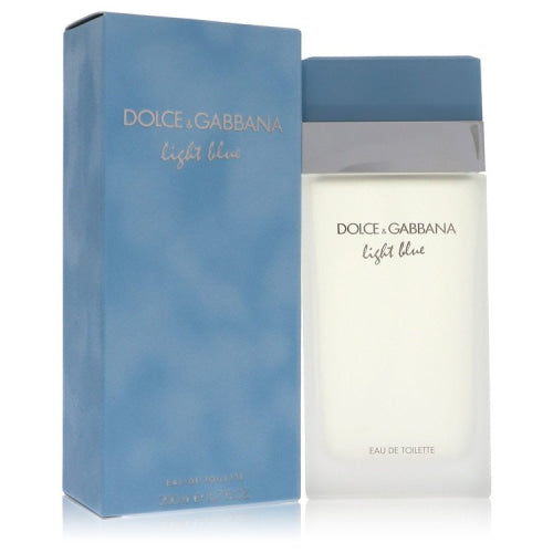 Light Blue by Dolce & GabbanaEau De Toilette Spray 6.7 oz 6.7 oz / 200 ml / Alcohol, Amber, Woody, Aldehyde, Oils Women