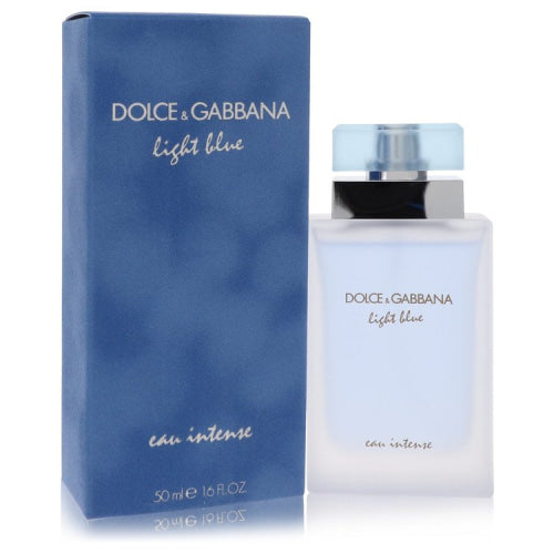 Light Blue Eau Intense by Dolce & GabbanaEau De Parfum Spray 1.6 oz 1.6 oz / 50 ml / Alcohol, Amber, Woody, Aldehyde, Oils Women