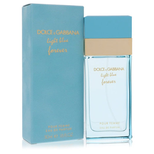 Light Blue Forever by Dolce & GabbanaEau De Parfum Spray 1.6 oz 1.6 oz / 50 ml / Alcohol, Amber, Woody, Aldehyde, Oils Women