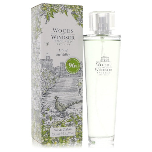Lily of the Valley (Woods of Windsor) by Woods of WindsorEau De Toilette Spray 3.4 oz 3.4 oz / 100 ml / Alcohol, Amber, Woody, Aldehyde,