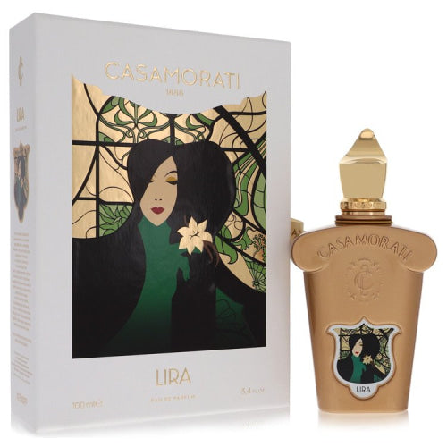 Lira by XerjoffEau De Parfum Spray 3.4 oz 3.4 oz / 100 ml / Alcohol, Amber, Woody, Aldehyde, Oils Women