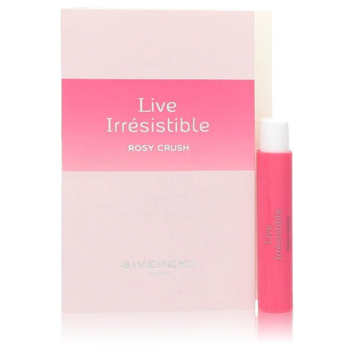Live Irresistible Rosy Crush by GivenchyVial (sample).03 oz.03 oz / 1 ml / Alcohol, Amber, Woody, Aldehyde, Oils Women