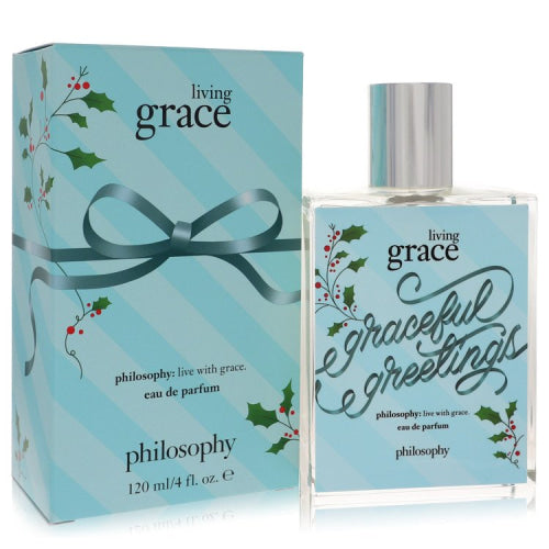 Living Grace by PhilosophyEau De Parfum Spray 4 oz 4 oz / 120 ml / Alcohol, Amber, Woody, Aldehyde, Oils Women
