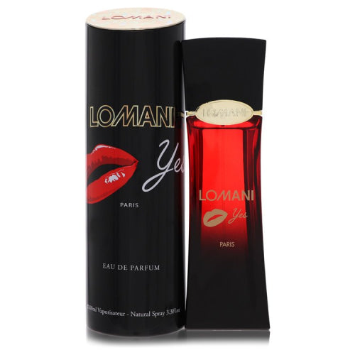 Lomani Yes by LomaniEau De Parfum Spray 3.4 oz 3.4 oz / 100 ml / Alcohol, Amber, Woody, Aldehyde, Oils Women