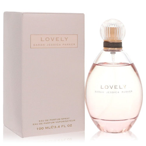 Lovely by Sarah Jessica ParkerEau De Parfum Spray 3.4 oz 3.4 oz / 100 ml / Alcohol, Amber, Woody, Aldehyde, Oils Women
