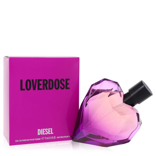 Loverdose by DieselEau De Parfum Spray 2.5 oz 2.5 oz / 75 ml / Alcohol, Amber, Woody, Aldehyde, Oils Women
