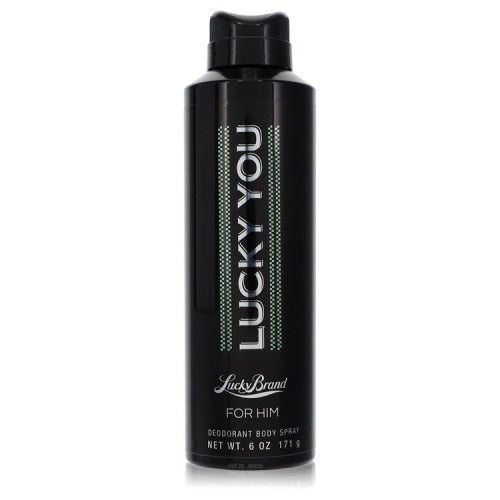 Lucky You by Liz ClaiborneDeodorant Spray 6 oz 6 oz / 177 ml / Alcohol, Amber, Woody, Aldehyde, Oils Men
