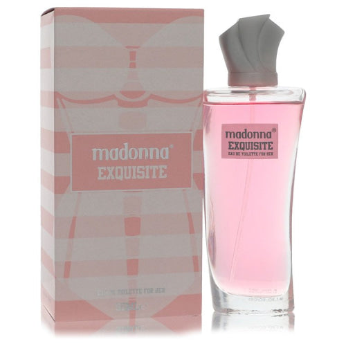 Madonna Exquisite by MadonnaEau De Toilette Spray 1.7 oz 1.7 oz / 50 ml / Alcohol, Amber, Woody, Aldehyde, Oils Women